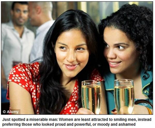 笑顔は男の武器にはならない 女性は男性の自信満々な表情のほうが好き という調査結果が出る 11年5月26日 エキサイトニュース