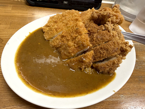 秋葉原・ジャンカレーの「超絶カレー（2000円）」は茶色い暴力！ 揚げ物4種盛りに挑んだら意外とイケた!!