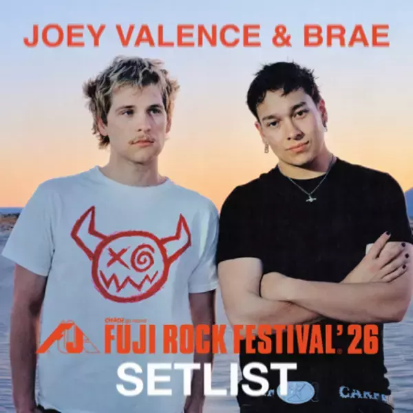 「フジロックを熱狂の渦に──Joey Valence & Braeが語る、ビースティ・ボーイズに連なるパンク×ヒップホップと「何でもあり」のDIY精神」の画像