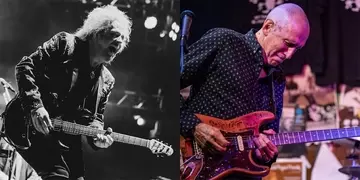 スティーヴ・ルカサー×マイケル・ランドウ、二大LAギタリストが語る「Boone's Farm」の全容