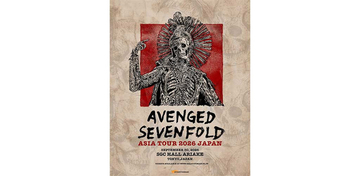 アヴェンジド・セヴンフォールド、12年の時を経て待望の来日公演決定