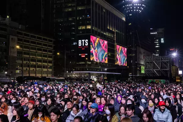 「BTS、ソウルでのカムバック公演が記録的動員を達成」の画像