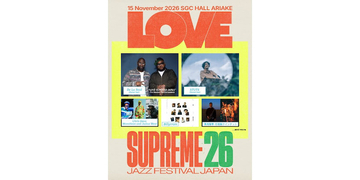 クリス・デイヴ＆MonoNeon、Billyrrom、馬場智章＆石若駿ら出演決定　「LOVE SUPREME JAZZ FESTIVAL」第2弾