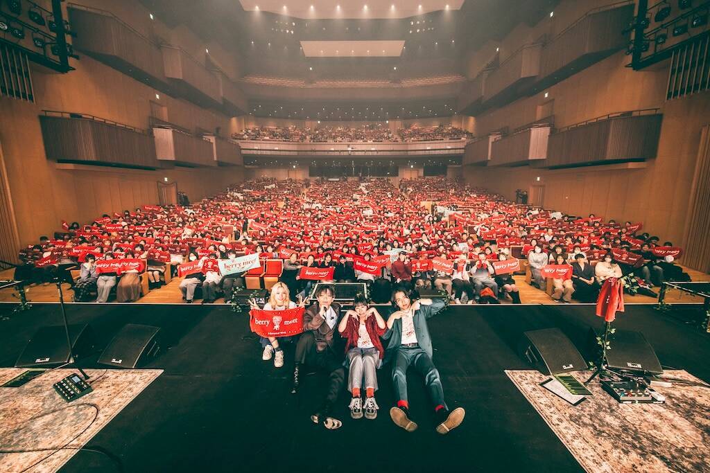 berry meet、初ホールワンマンで鳴らした真摯な音楽、生きることへのメッセージ