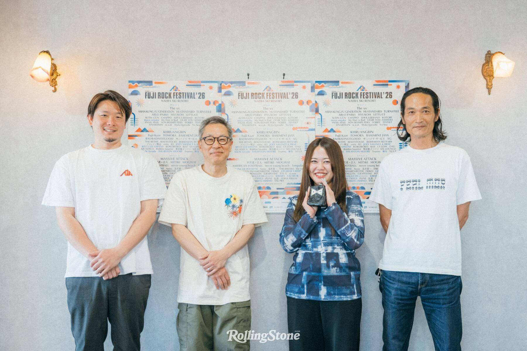 フジロック’26「圧巻ラインナップ」の真相──主要4ステージのブッキング担当が語る