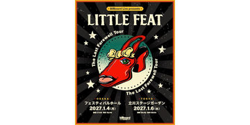 リトル・フィート来日決定　フェアウェル・ツアーで2027年1月に大阪・東京公演