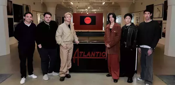 Number_i、米名門音楽レーベルAtlantic Recordsとレーベル契約発表