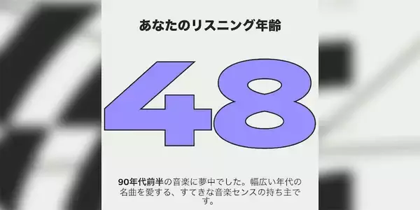 【Spotifyまとめ】大反響「リスニング年齢」はどうやって算出したのか？　あなたは何歳だった？
