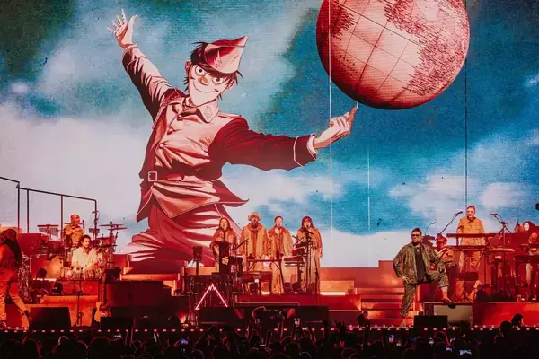 「ゴリラズが示した「つながり」のかたち　分断の時代に響く英バーミンガム公演」の画像