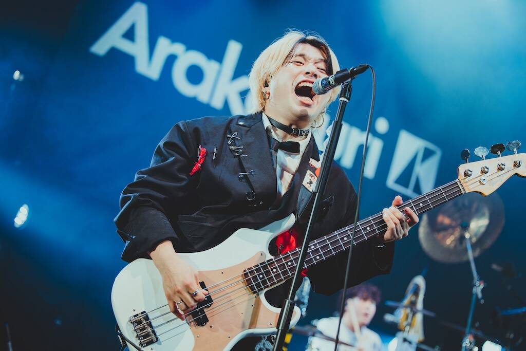 Arakezuri、Zepp Shinjukuで迎えた悲願の夜、新章へと突入する新たなスタート地点