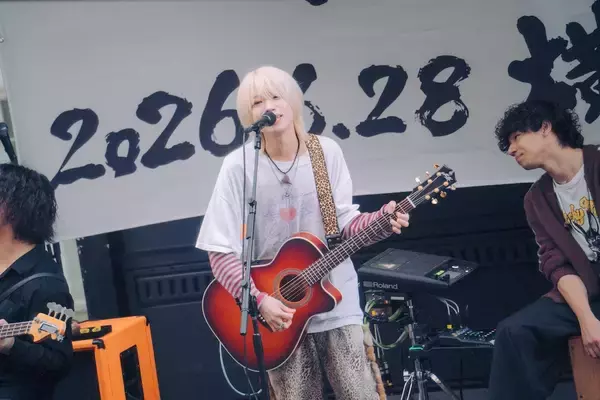 「ねぐせ。、すべてが「初」の渋谷フリーライブ、横浜アリーナへの決意を観客とともに叫ぶ」の画像