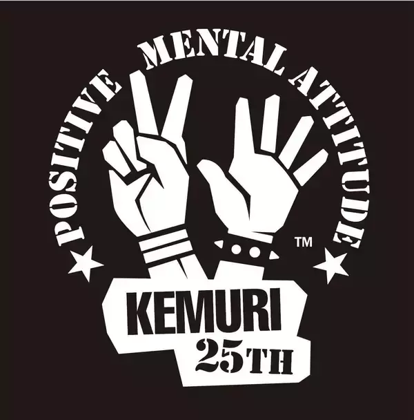 「KEMURI、ファンから募集した25th ANNIVERSARYロゴデザイン決定」の画像