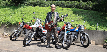 和嶋慎治（人間椅子）、バイク雑誌「モトチャンプ」でスズキ愛を語る