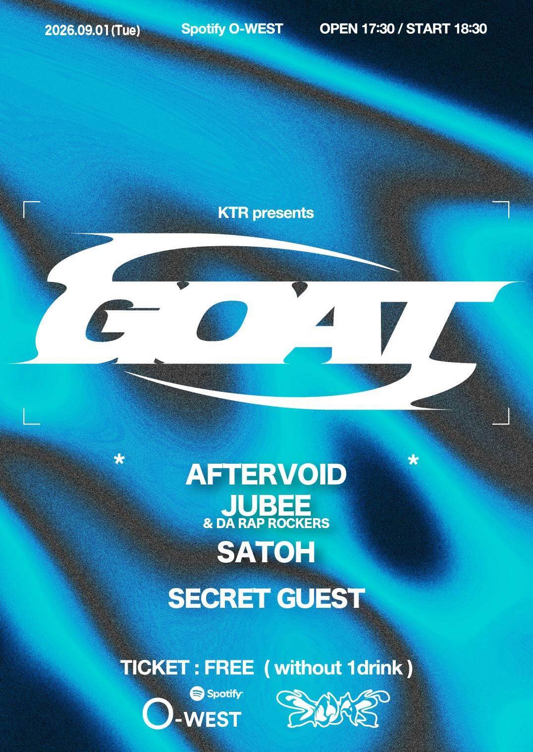 KTRが語る、REDLINEの先で始めた「GOAT」　無料イベントからつくるロックの未来