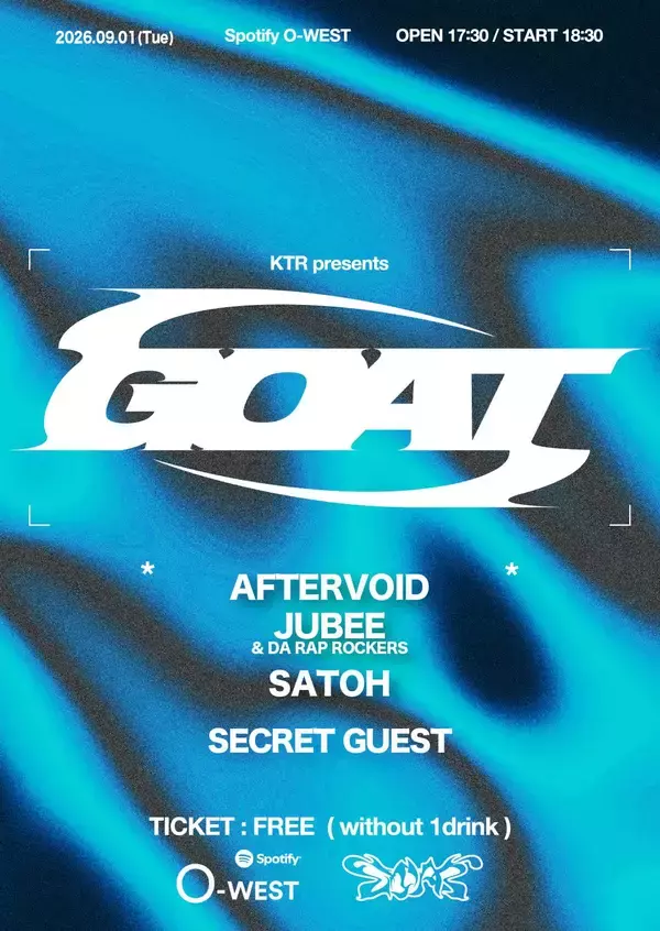 「KTRが語る、REDLINEの先で始めた「GOAT」　無料イベントからつくるロックの未来」の画像