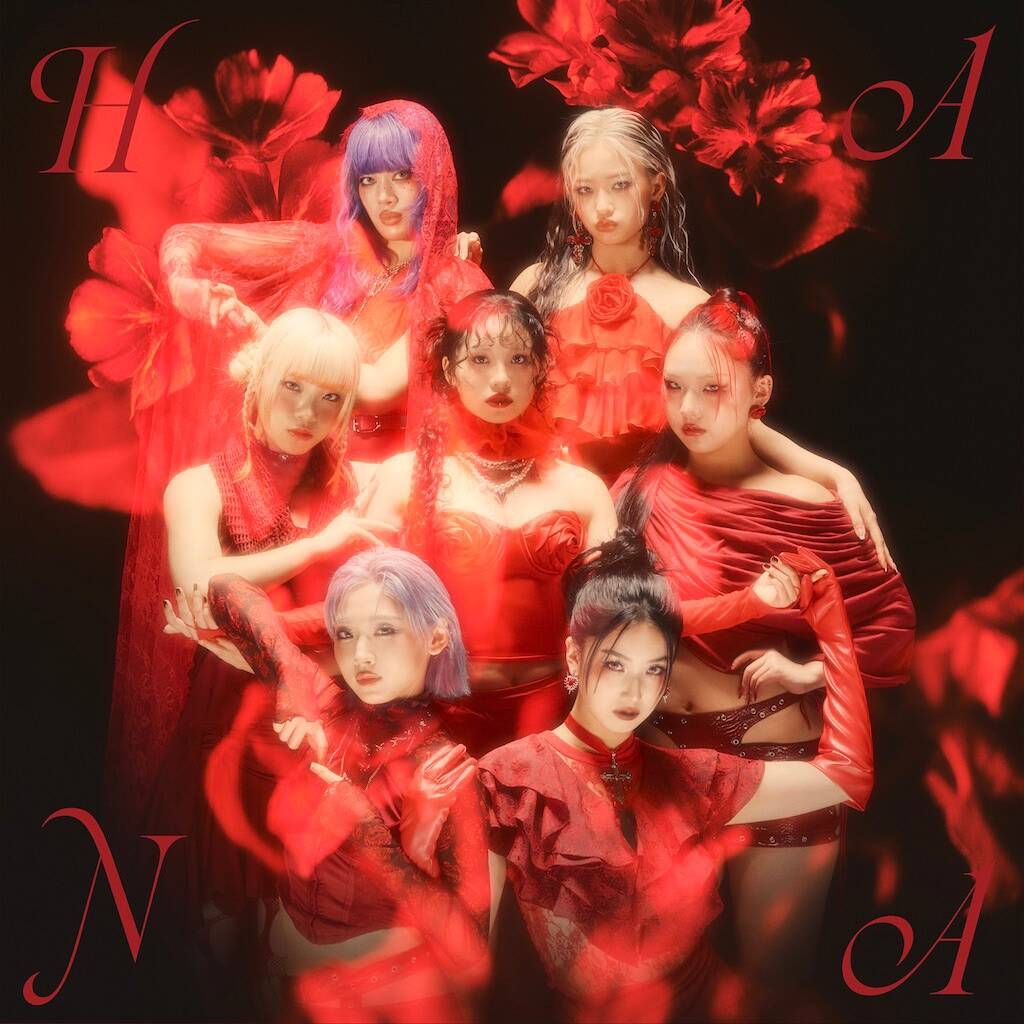 HANA、1st ALBUM『HANA』アートワーク公開