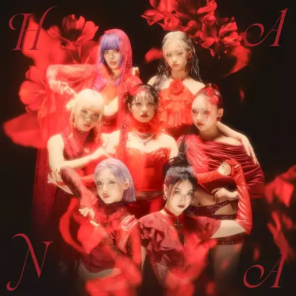 「HANA、1st ALBUM『HANA』アートワーク公開」の画像