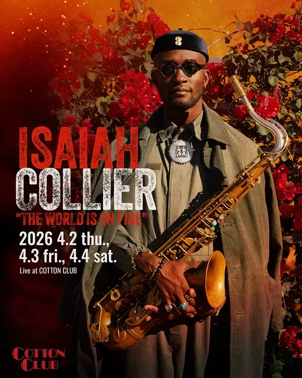 「アイザイア・コリアー、コルトレーンの系譜を継ぐサックス奏者が語る「戦争の時代に立ち向かうジャズ」」の画像