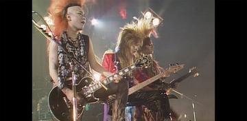 X JAPANがMV順次公開、第一弾は1989年日比谷野音LIVE映像「紅」と「X」