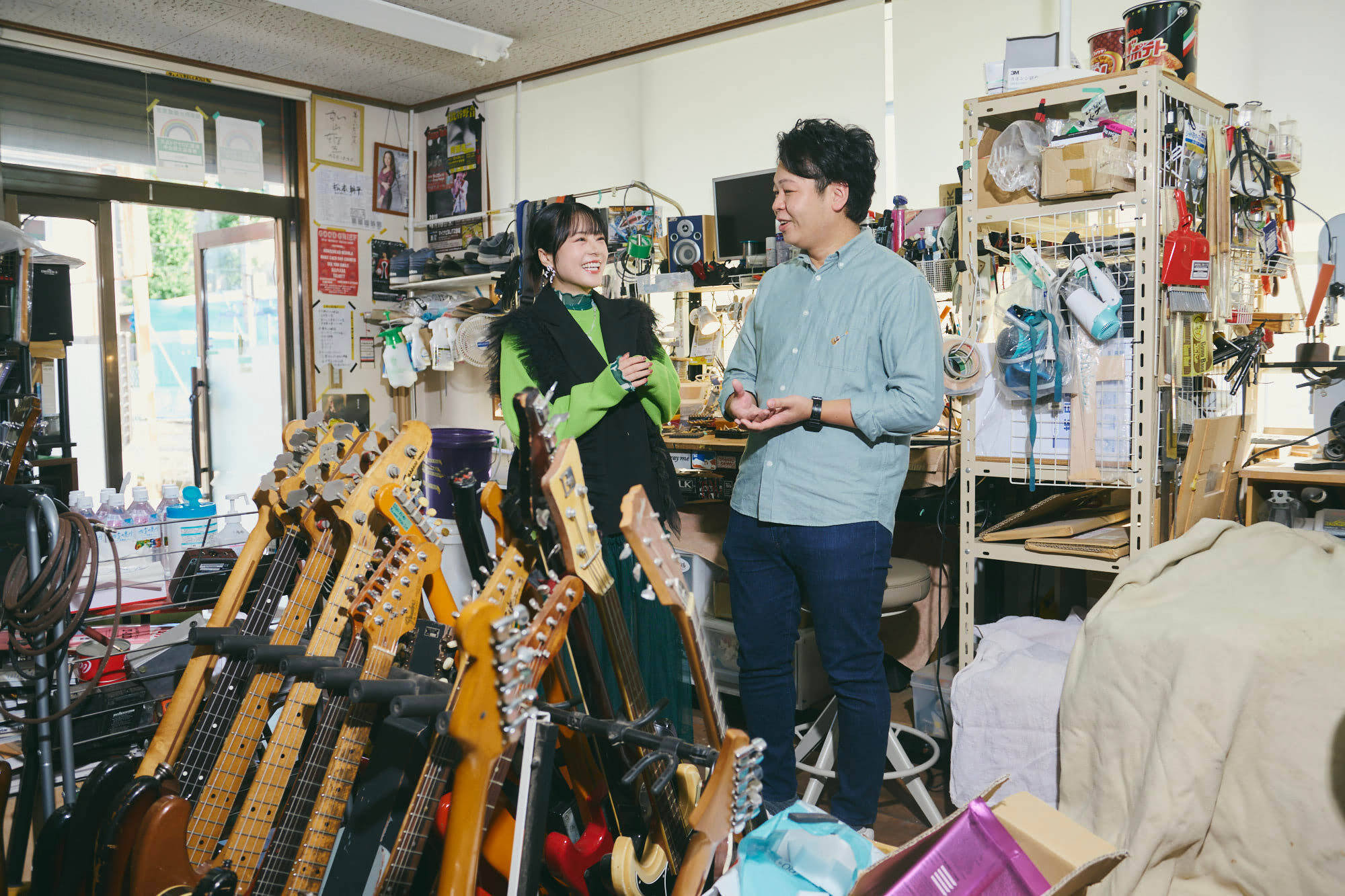 竹内夢が語る、「ウタヒメドリーム」との出会い、リペア職人と熱弁する「ギター愛」