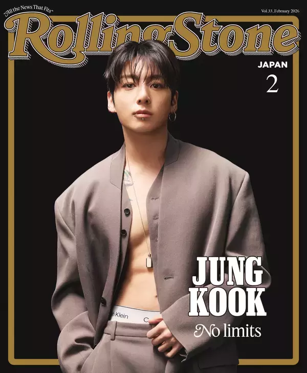 「BTSのJUNG KOOK、Rolling Stone Japan ダブル表紙ビジュアル解禁 「限界のないアーティスト、それが僕の目指す姿です」」の画像