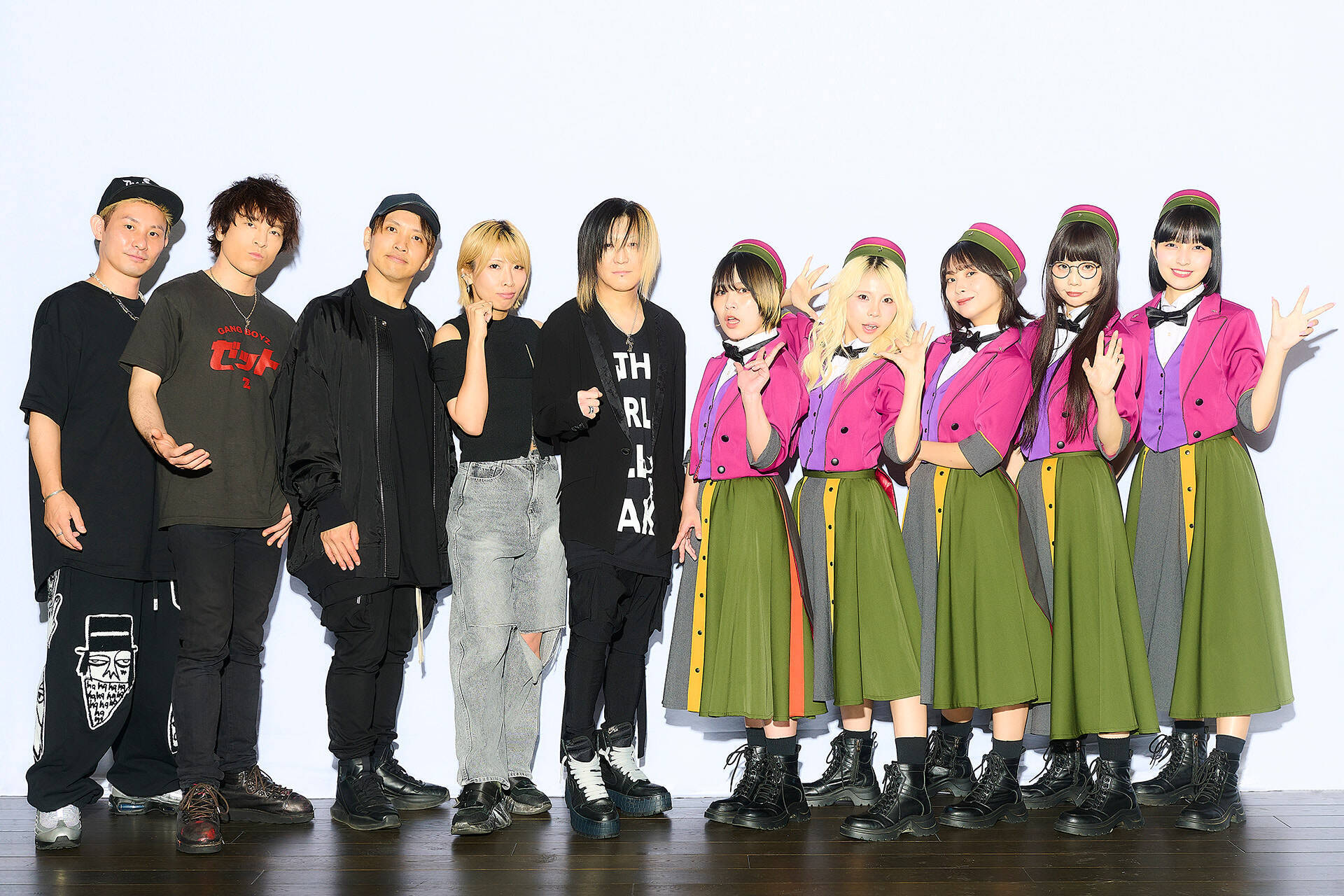 GANG PARADEが語る「Plastic 2 Mercy」、HISASHI、MEG、草野華余子、GANG BOYZと燃やし尽くす青と赤の炎