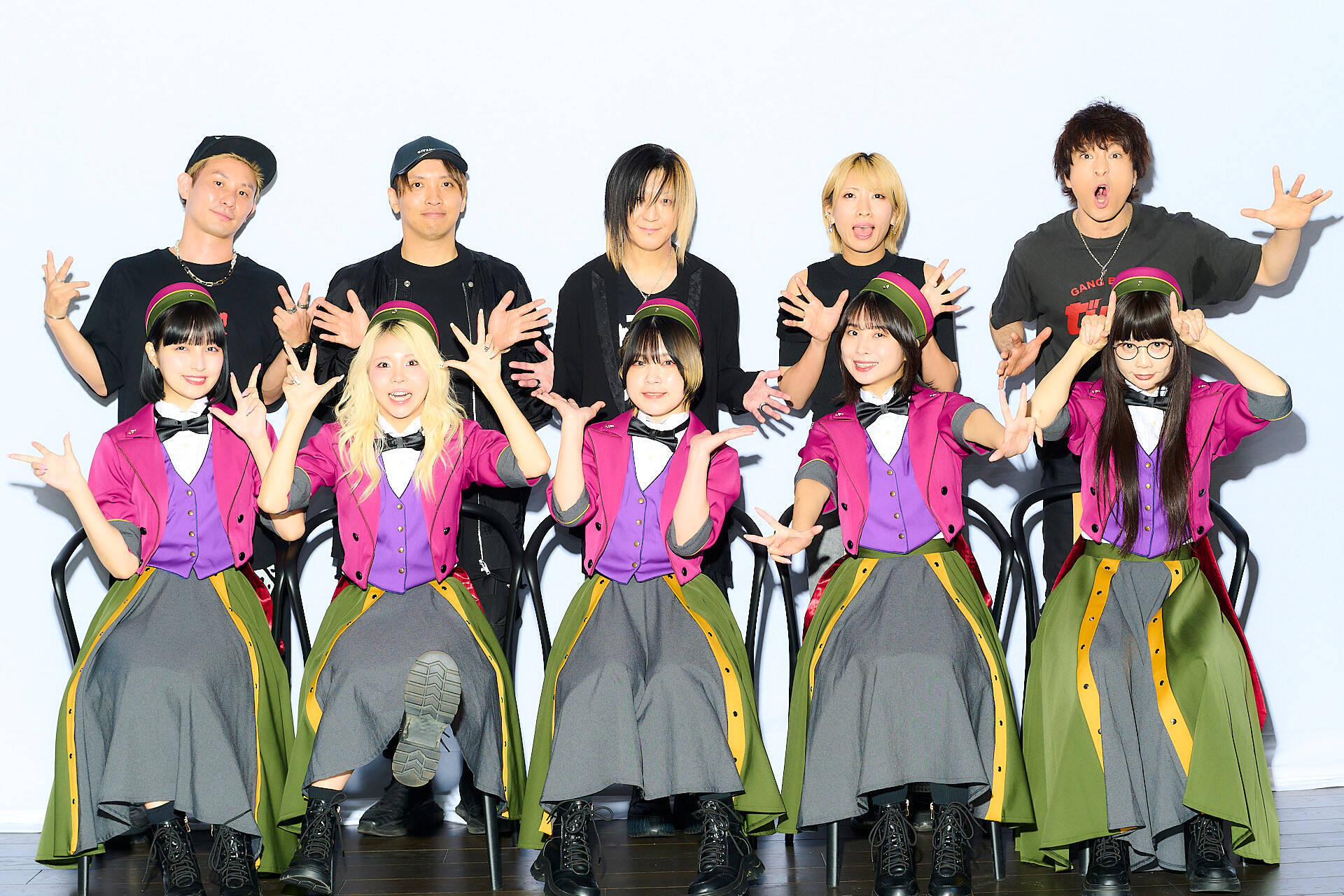 GANG PARADEが語る「Plastic 2 Mercy」、HISASHI、MEG、草野華余子、GANG BOYZと燃やし尽くす青と赤の炎