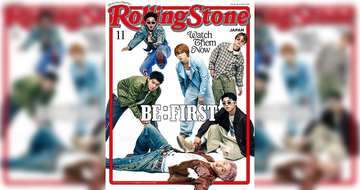 BE:FIRSTが「Rolling Stone Japan vol.36」表紙に登場　“自分たちのまま、世界へ”