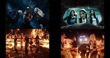 LE SSERAFIM、ILLIT、KATSEYEによるコラボ曲「ICONIC BY MISTAKE」MV公開──HYBE発の“ガールパワー”が一点に集結