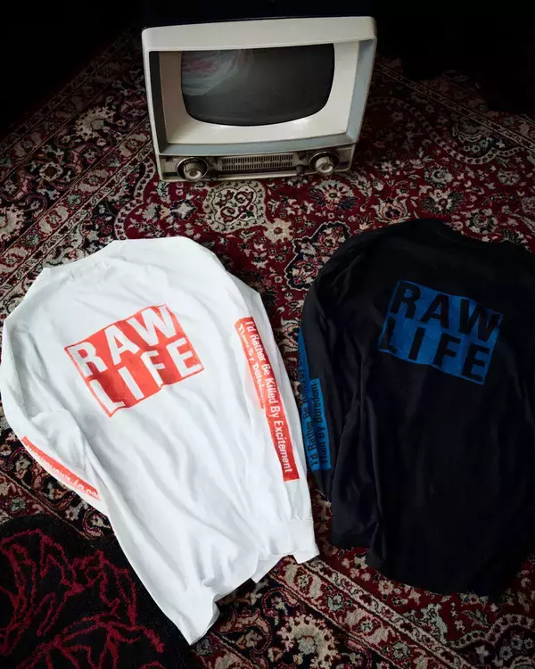 「真島昌利『RAW LIFE』「俺は政治家だ」がアパレル化　Azuma.とのコラボ実現」の画像