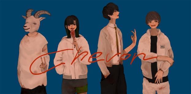 Chevon、avex・cutting edgeからメジャー1stアルバム『三者山羊』リリース決定