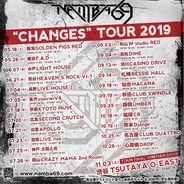 NAMBA69、2nd Full Album"CHANGES"発売に伴い、5月18日から全国ツアー開催決定！