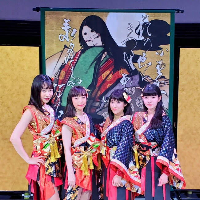 日本の伝統芸能である日舞や、殺陣、太鼓も！ 時代と国境を超える新感覚エンターテイメントユニット・小野小町！