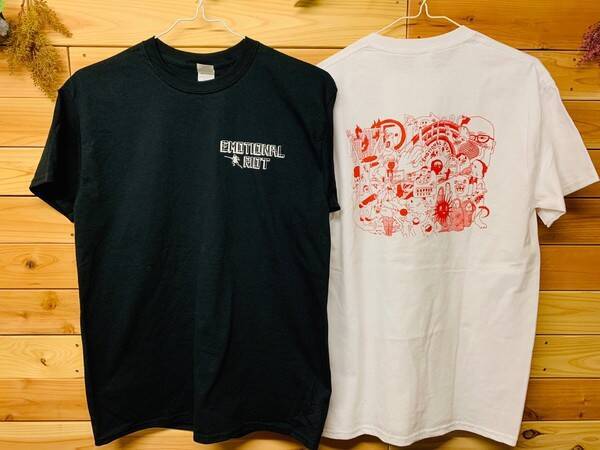 Lostage 五味氏によるイラストデザイン Emotional Riot で販売したtシャツとクージーが数量限定で通信販売 19年11月8日 エキサイトニュース