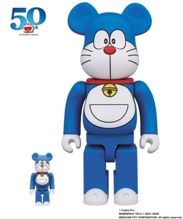 ドラえもん50周年記念 Be Rbrick 新発売 オフィシャルショップ ドラえもん未来デパート にて 先行発売抽選受付開始 年1月31日 エキサイトニュース