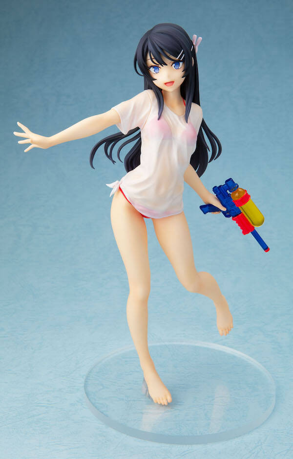 桜島麻衣 の水に濡れたtシャツ 水着姿のフィギュアが登場 青春ブタ野郎はバニーガール先輩の夢を見ない 年6月27日 エキサイトニュース