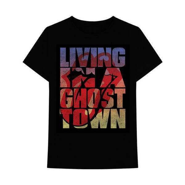 ザ・ローリング・ストーンズ、新曲『リヴィング・イン・ア・ゴースト・タウン』のアートワークを使用したオフィシャルTシャツが販売開始！