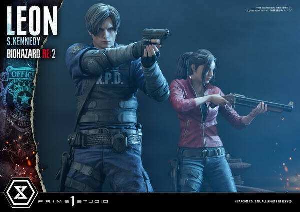 バイオハザード Re 2 のレオンとクレアがジオラマタイプのスタチューとして登場 年10月29日 エキサイトニュース