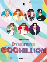 BTS「Dynamite」ミュージックビデオ、8億ビュー突破！ 通算6回目の8億ビューミュージックビデオ！