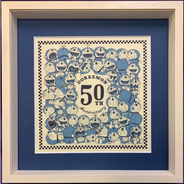 『ドラえもん』まんが連載開始50周年記念「浮世絵木版画・50th Anniversary 50 poses」予約販売開始！