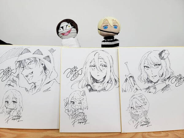 真田まこと生出演 名束くだん生イラストに視聴者感激 お団子ザクレイも登場 殺戮の天使 6周年前夜祭 アーカイブ配信中 21年8月14日 エキサイトニュース