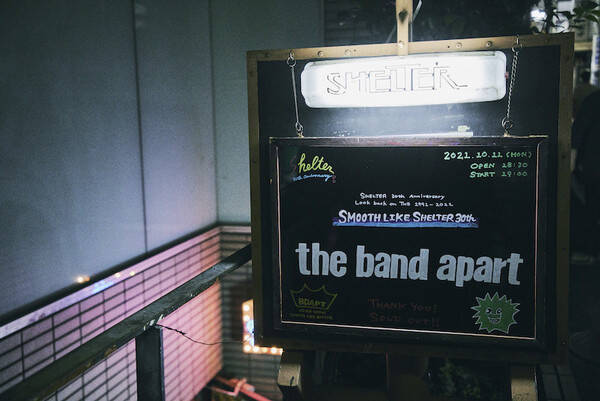 The Band Apart Shelter 30th Anniversary Look Back On The 1991 21 Smooth Like Shelter 30th 21年10月15日 エキサイトニュース