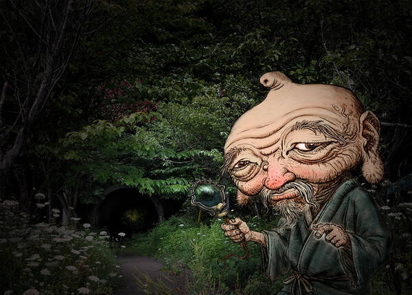 シン ゴジラ 進撃の巨人 巨神兵等の造形作家 竹谷隆之がデジタル絵本 怪森の守 を発売 妖怪絵画展も開催 21年11月4日 エキサイトニュース