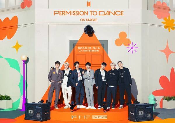 BTS、2年ぶりのオフラインコンサート「BTS PERMISSION TO DANCE ON STAGE - LA」開催！
