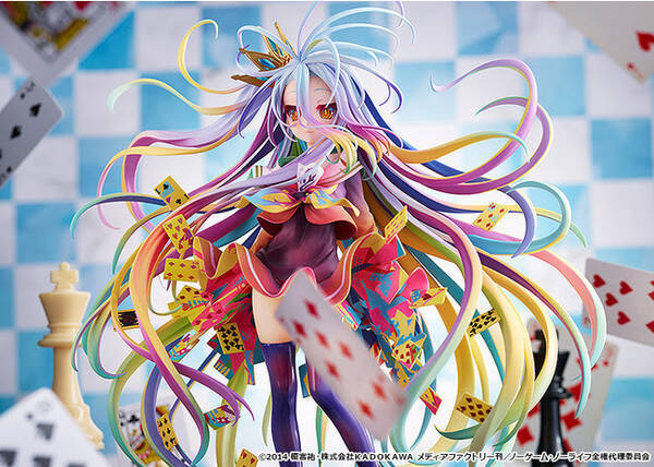 ノーゲーム・ノーライフ 榎宮祐 Art Works」「白」の躍動感あふれる 