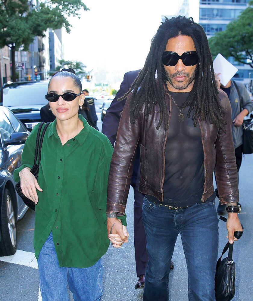 セレブなガールフレンド【ゾーイ・クラヴィッツ】、父も恋人も浮名が絶えない人気ミュージシャン！