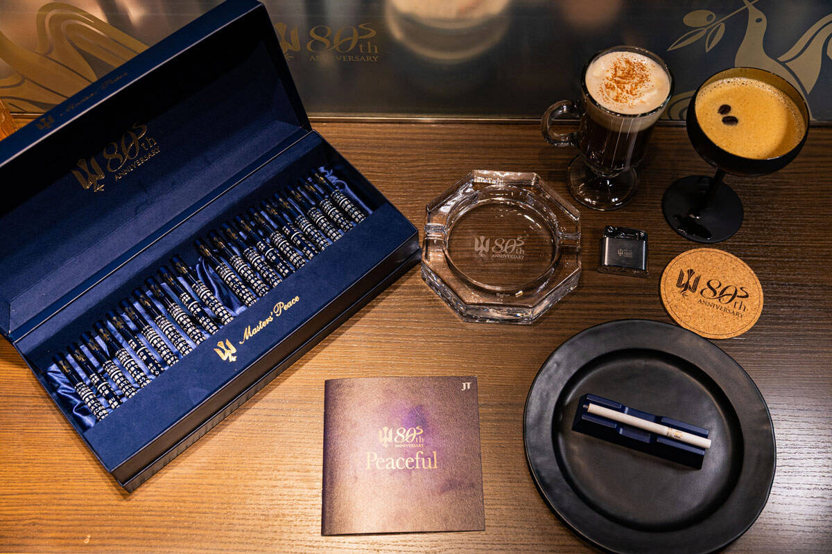 ロングセラーたばこと美味しいドリンクのマリアージュを堪能！〈Peace（ピース）〉がブランド誕生80周年を記念したポップアップイベントを開催！