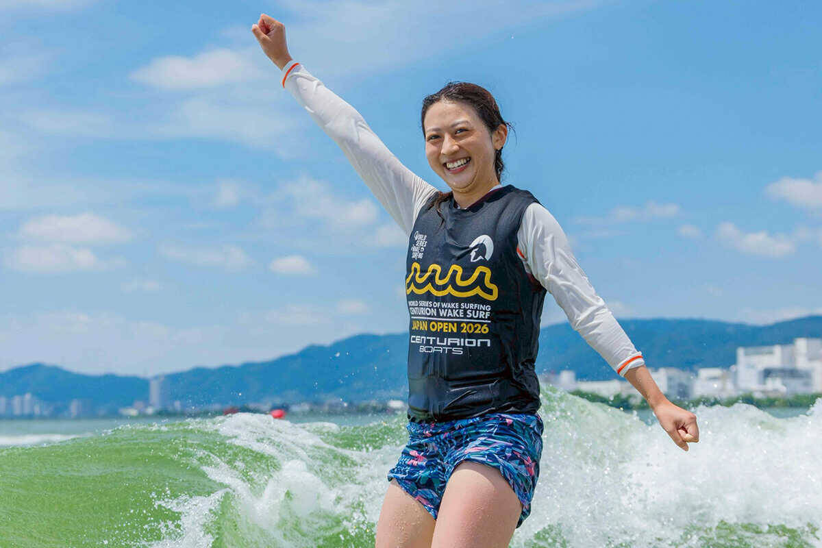 琵琶湖のロータリーピア88で、日本最大級のウェイクサーフィン公式大会、WSWSの第３戦JAPAN OPENが開催された！