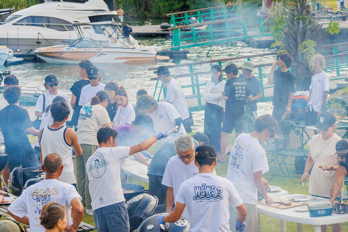 琵琶湖のロータリーピア88で、日本最大級のウェイクサーフィン公式大会、WSWSの第３戦JAPAN OPENが開催された！