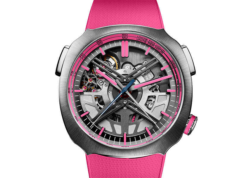 限定50セットの魅力とは？F1レースの世界を宿した、〈H.モーザー〉のピンクに魅せられるタイムピース！